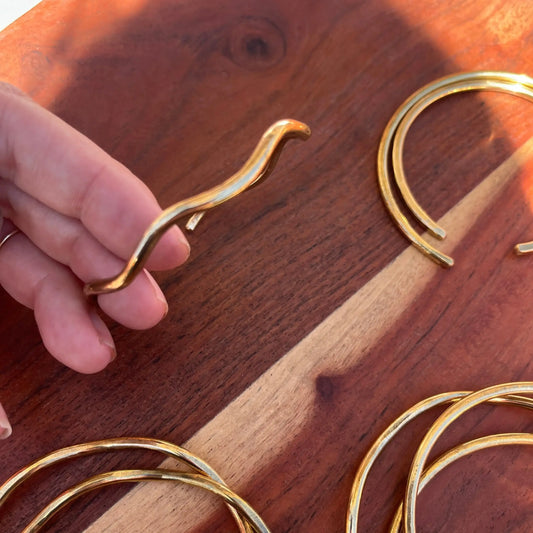 BRASS CUFF BRACELET