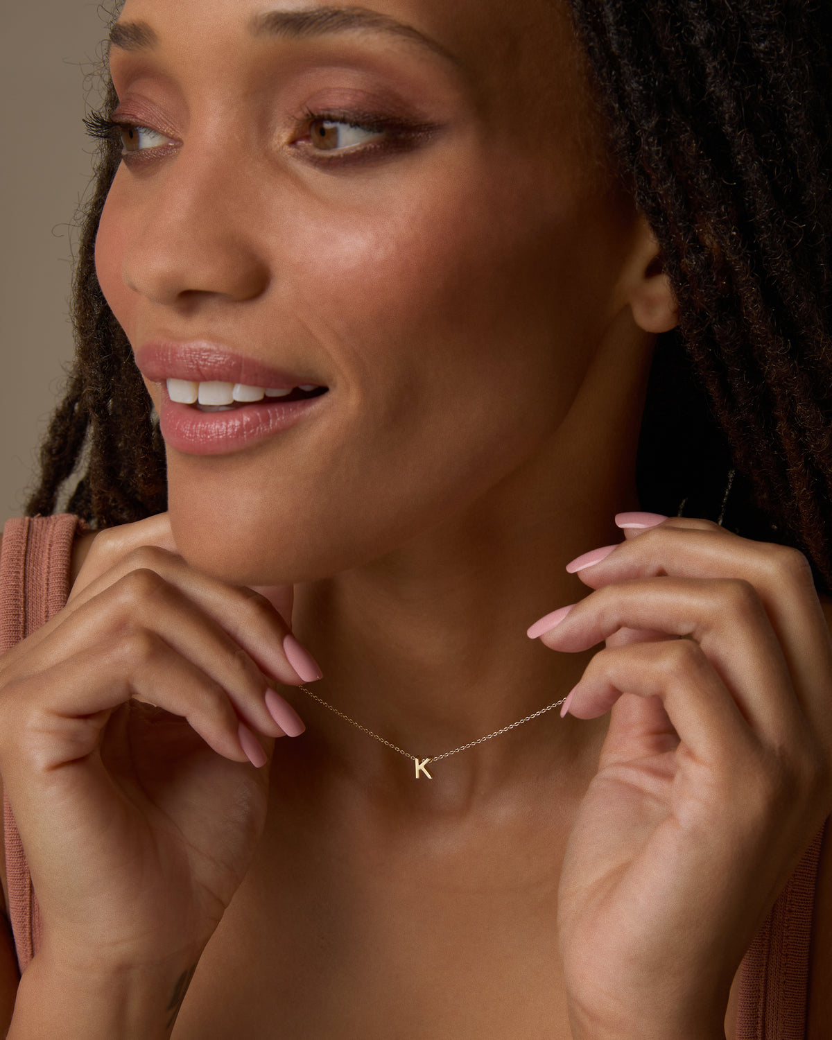 Just For You Initial Necklace — T