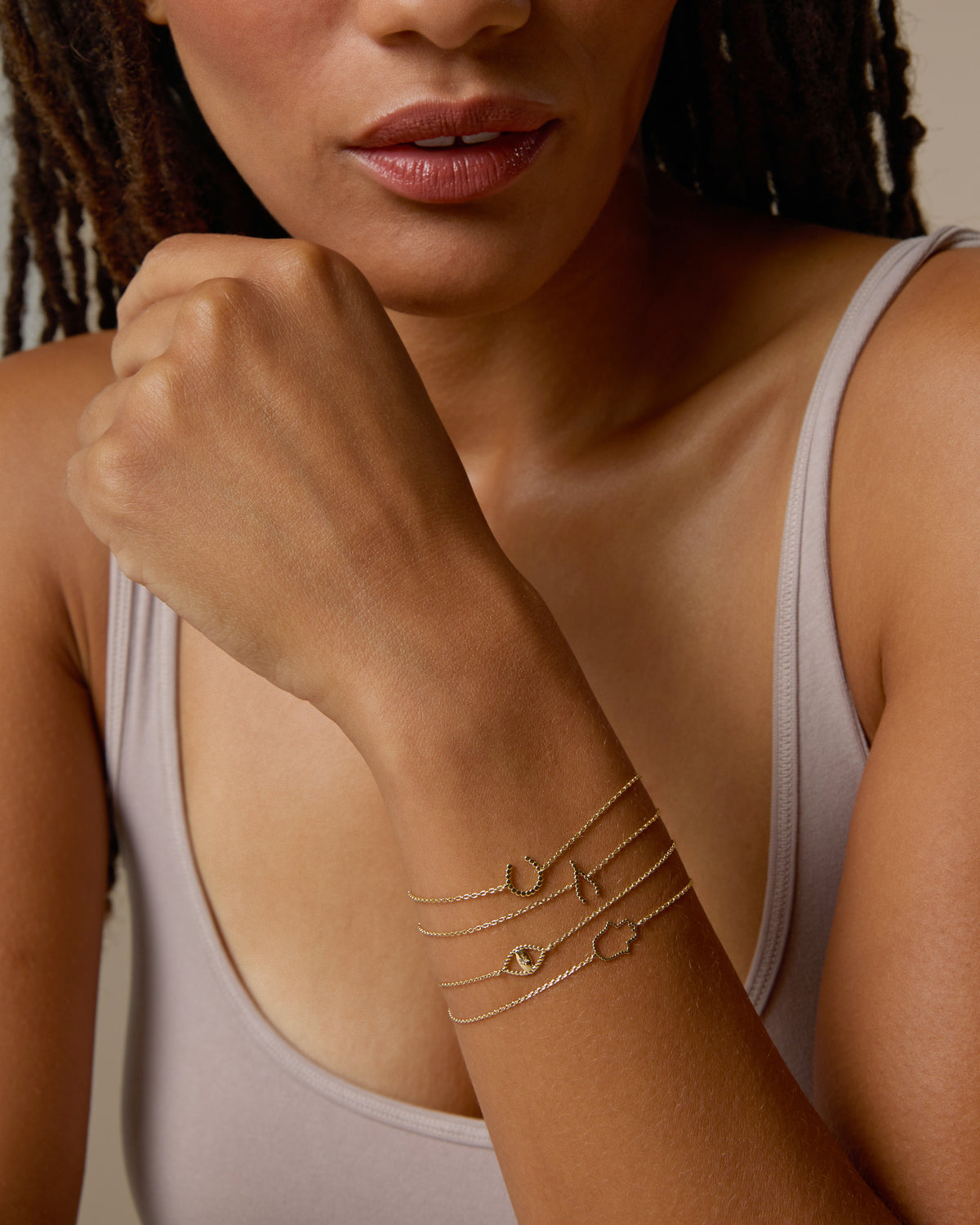 Just For Luck Hamsa  Bracelet