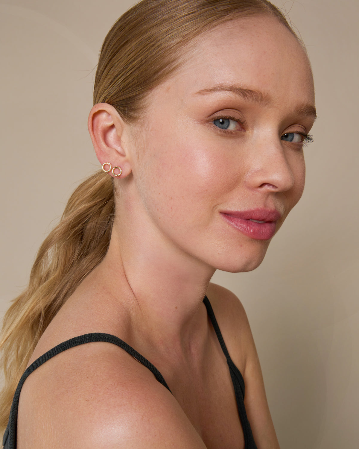 My Circle Stud Earrings