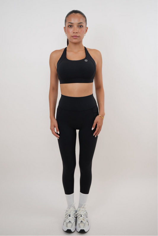 I Am Glowing Black Quick Dry Butter Soft Legging