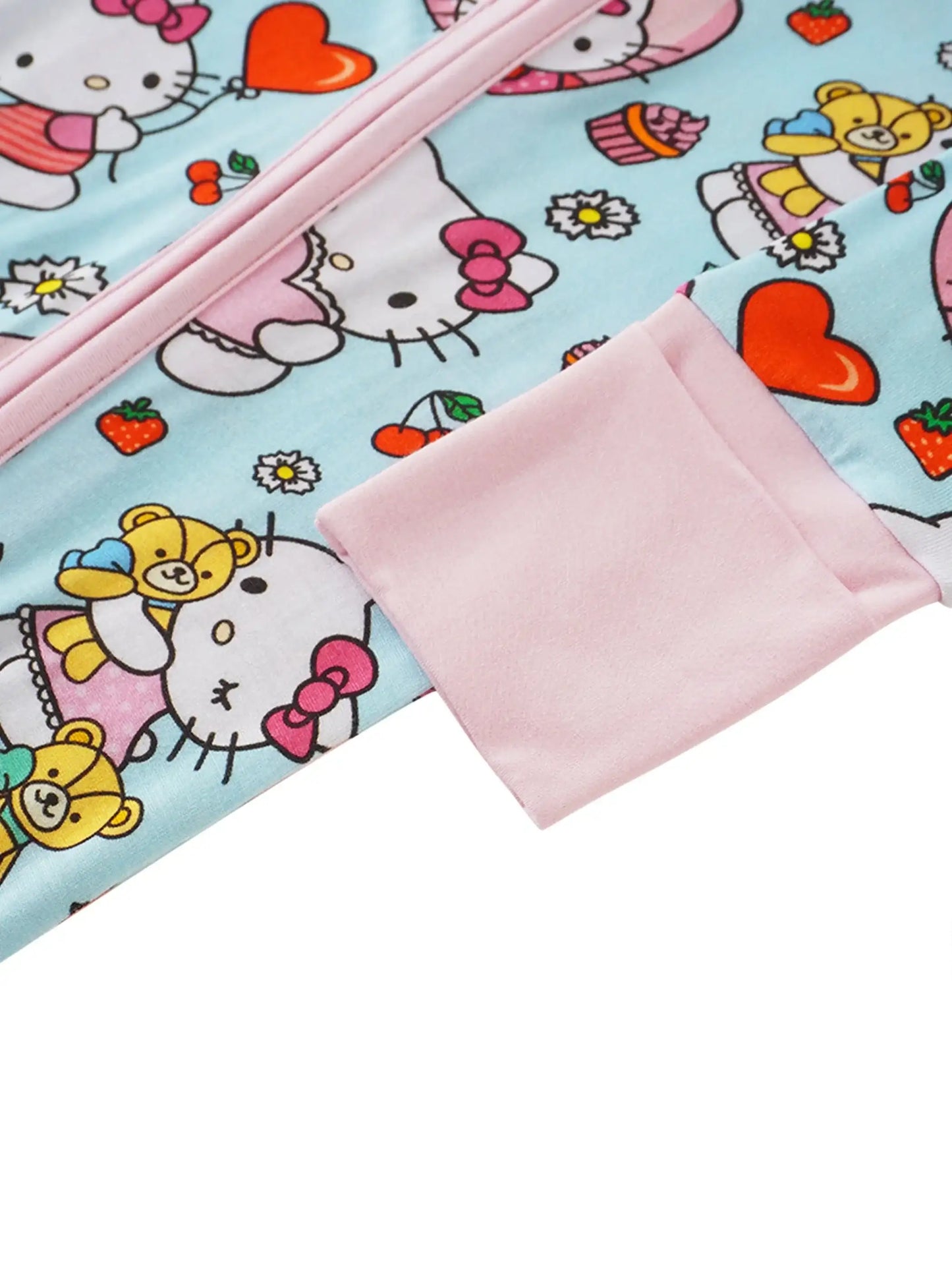 PoshTOT Sanrio Love Hello Kitty Bamboo Baby Convertible Zippy Romper