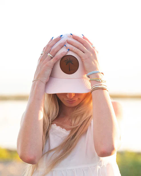 K'lani Trucker Hat - Palm Pink