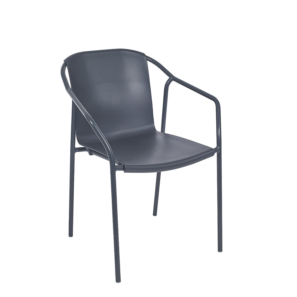 Aluminum Outdoor Arm Chair - Set of 4 - Rodi