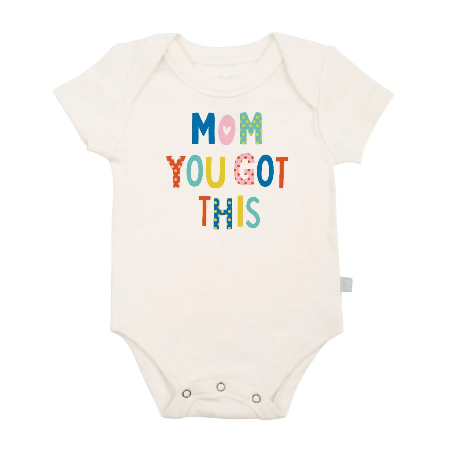 graphic bodysuit | mom you got this