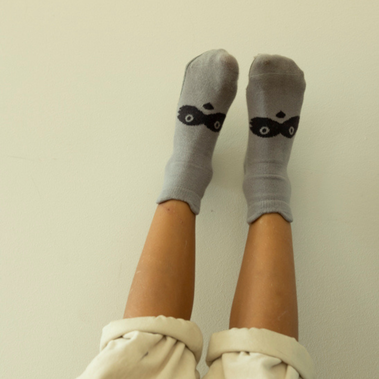 New- Into The Wild III- Organic- 4 Pairs of Stay-On Baby & Toddler Non-Slip Socks