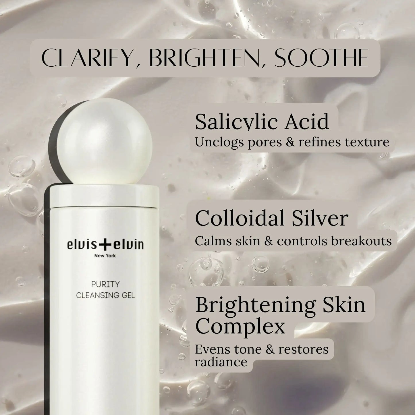 elvis+elvin Purity Cleansing Gel