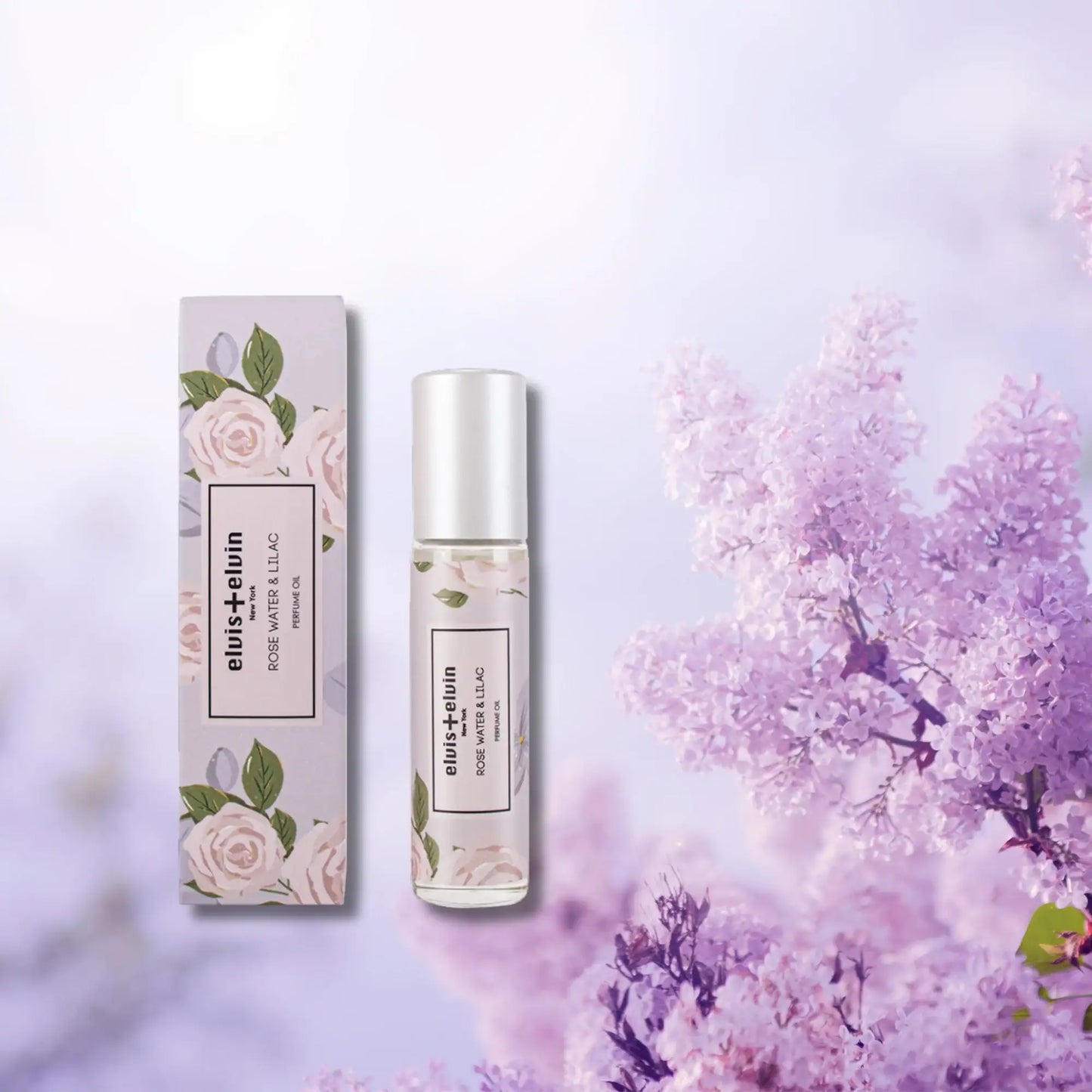 Rose water & Lilac Perfume Oil by elvis+elvin