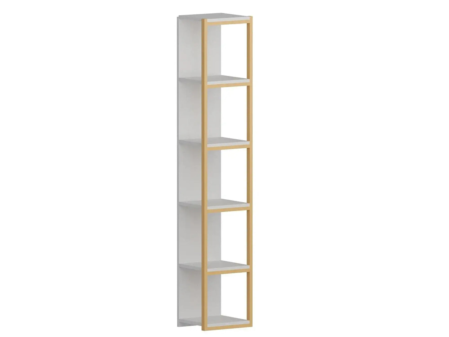 Texas 71" Tall Metal Manufactured Wood Bookcase