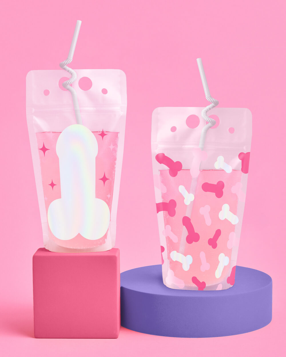 Sorry Mom Sippers - 16 drink pouches