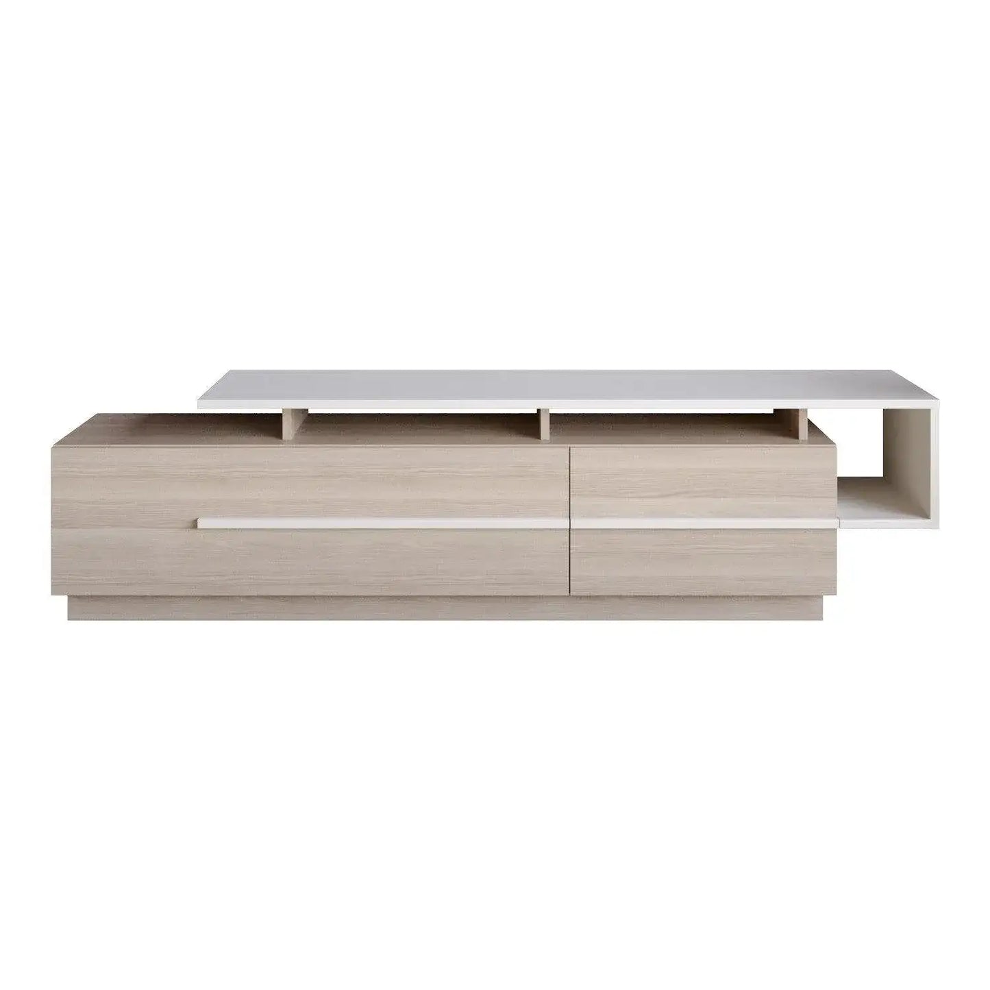 Pia 71" TV Stand and Media Console with Cabinets and Shelves for TVs up to 80"
