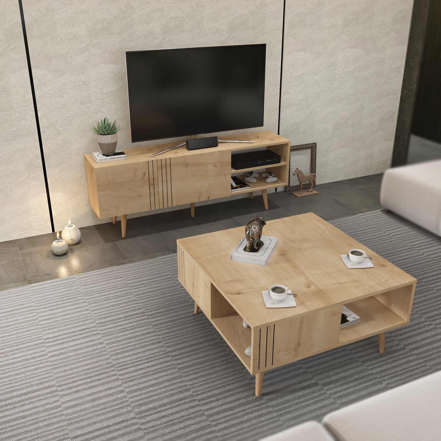 Ronas Modern Living Room Set