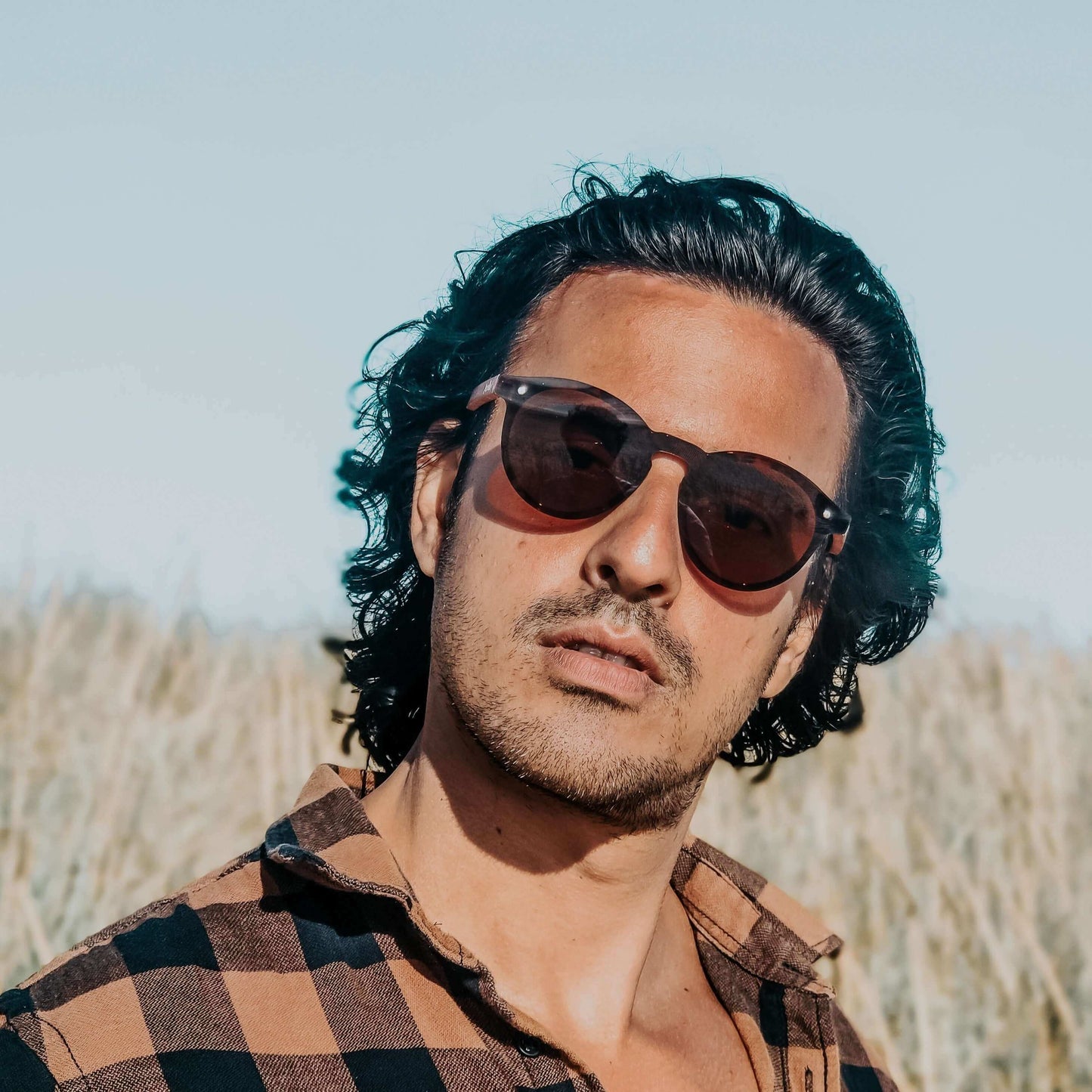 Alona - Wood and Bio Acetate Sunglasses