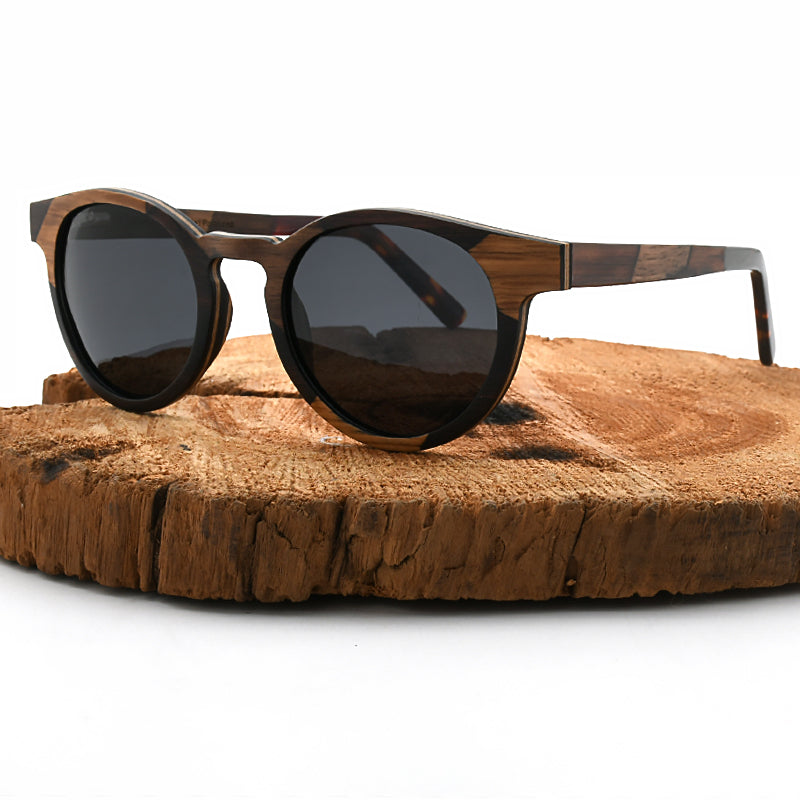 Stinson - Unisex Wooden Sunglasses