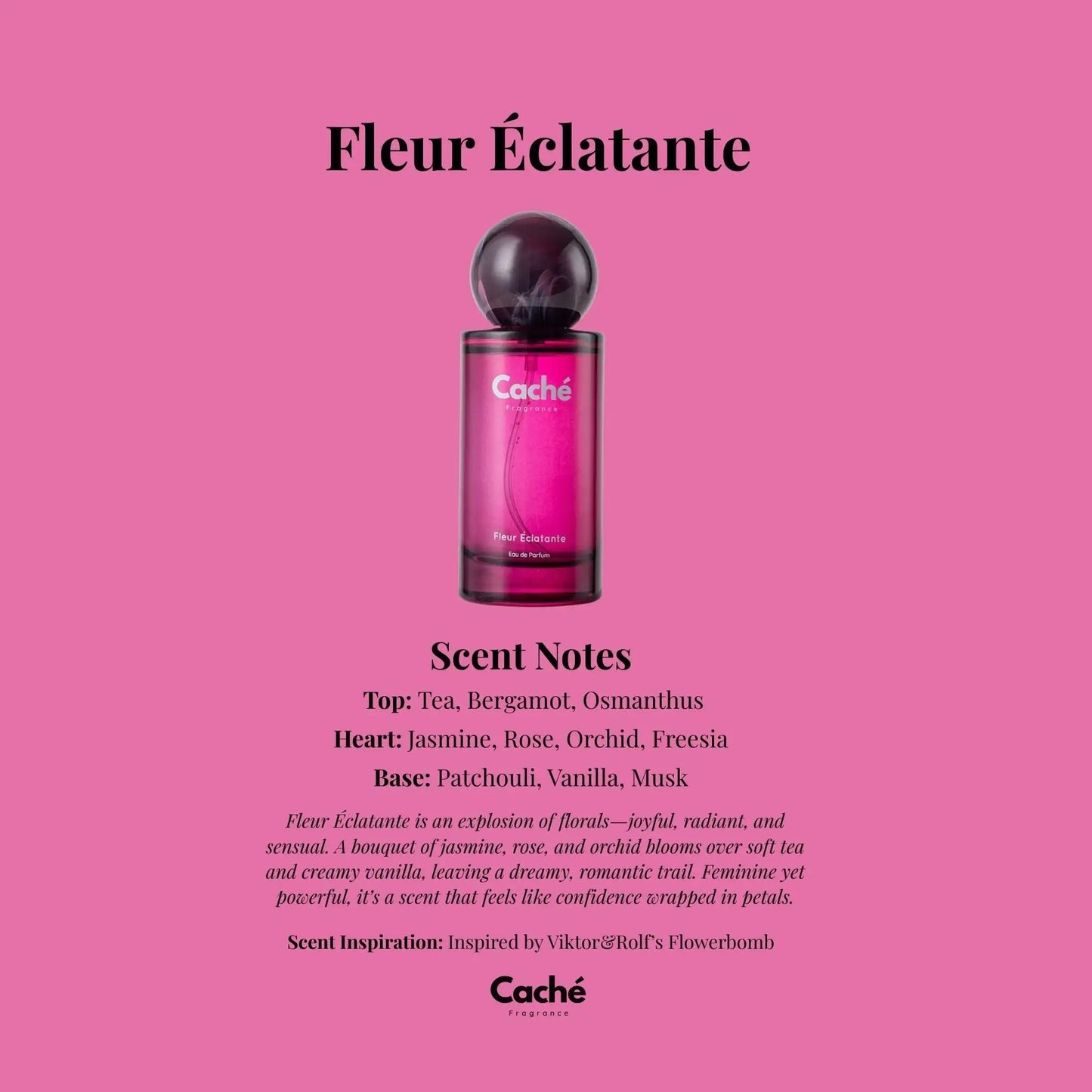 Caché - Fleur Éclatante