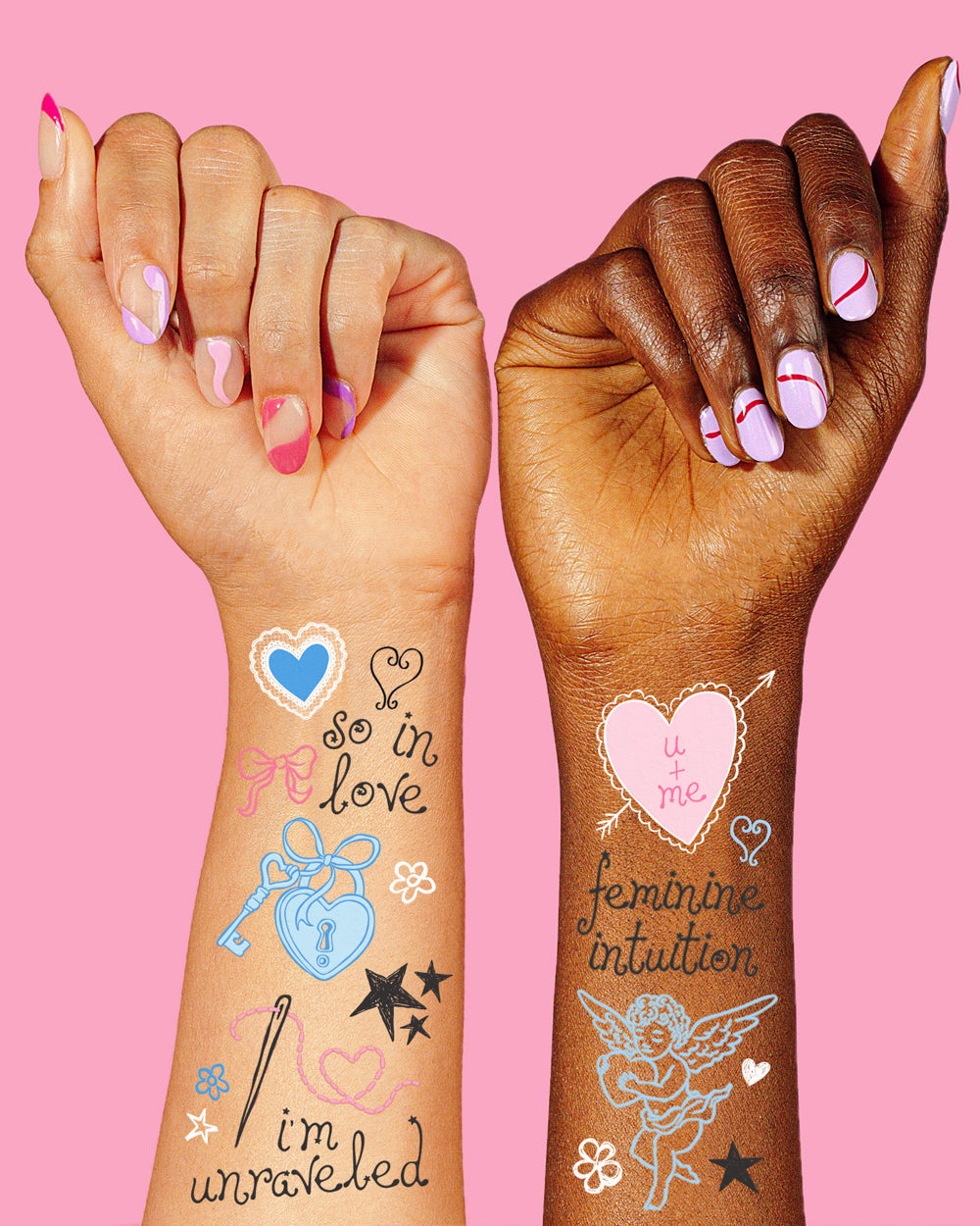 So in Love Tats - 70 temporary tattoos