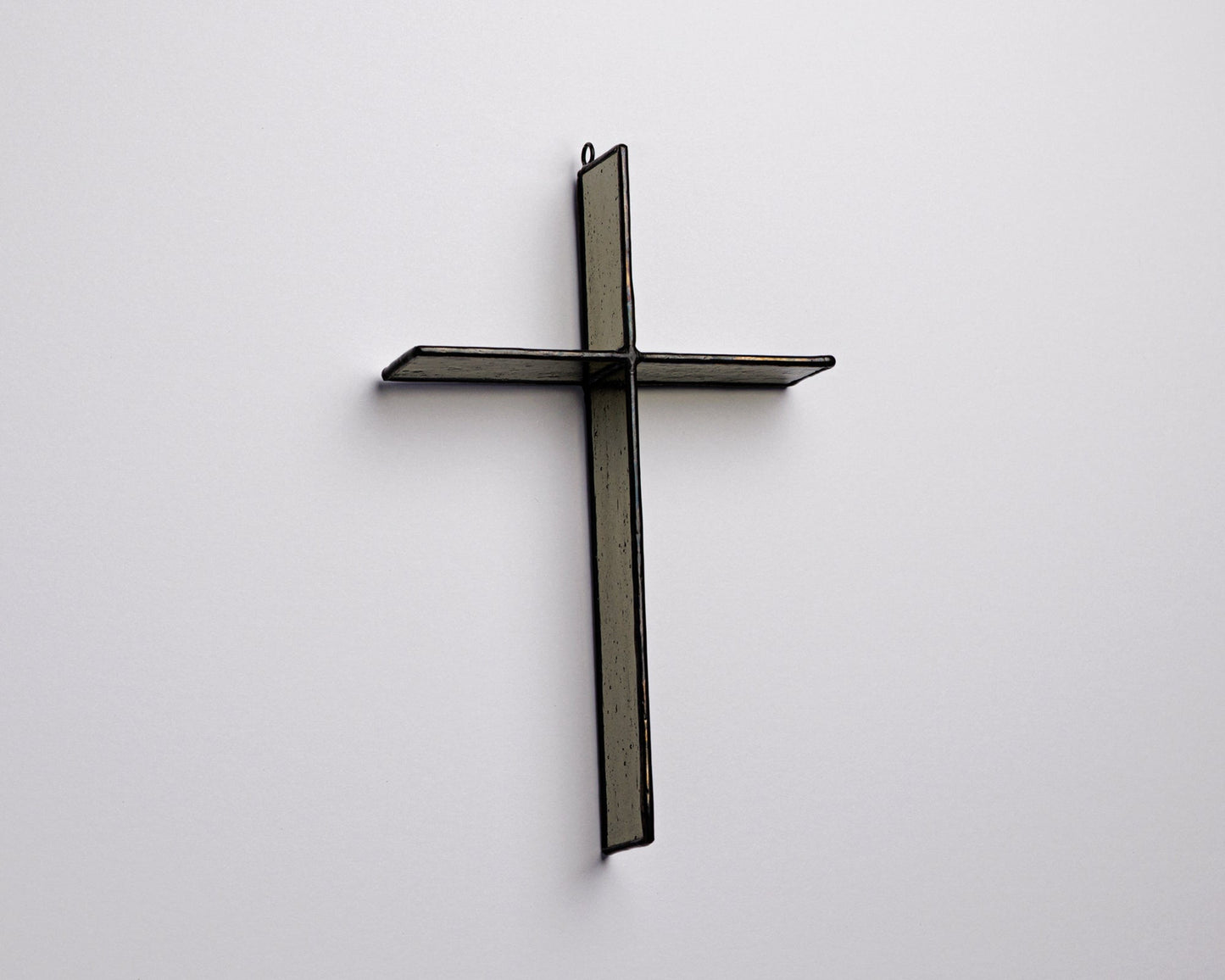 Warm Stone Cross Suncatcher
