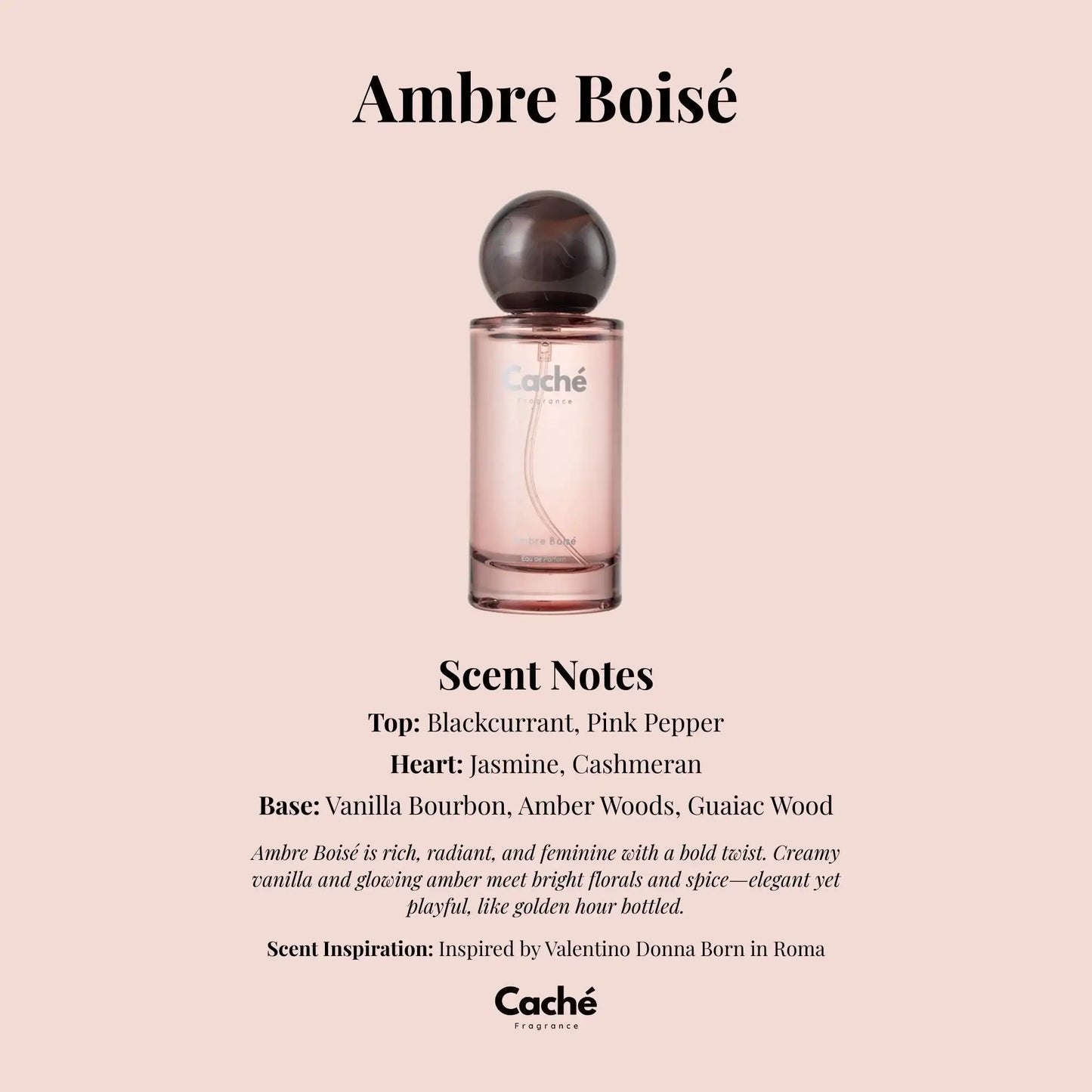 Caché - Ambre Boisé