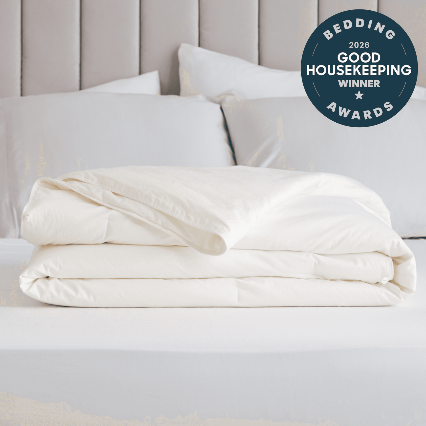 Mulberry Silk-filled Duvet Insert with Organic Cotton Shell