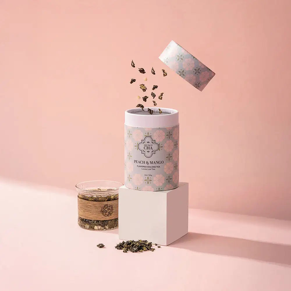 Leung's Cha Peach & Mango Oolong Tea