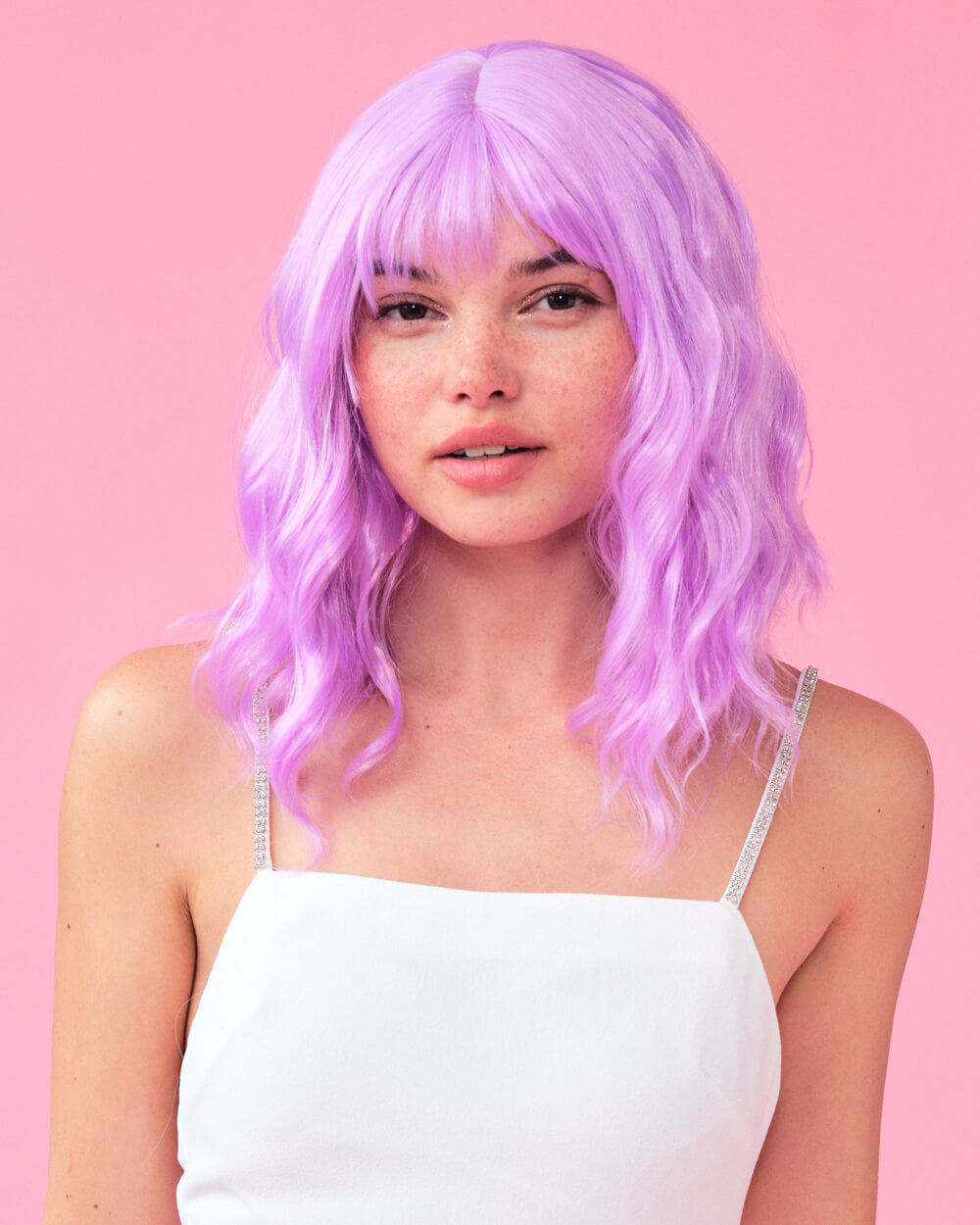 Euphoria Wig - pastel purple wig