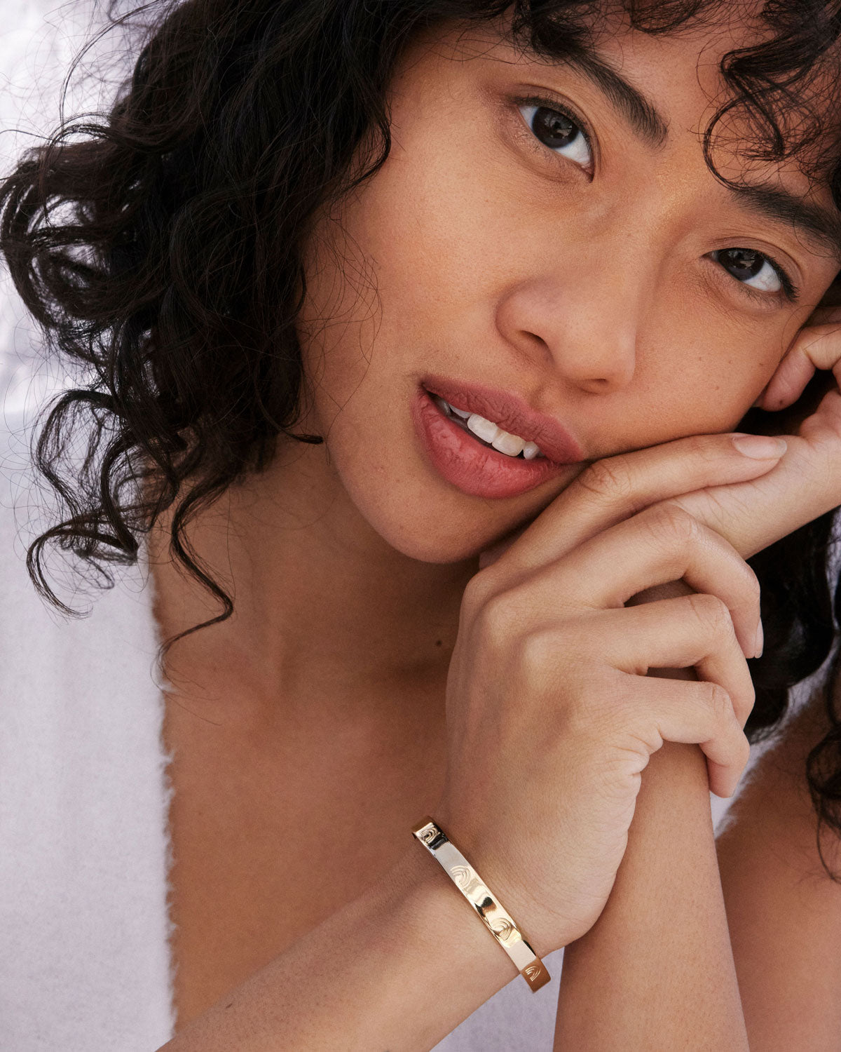 Overcome Engraved Cuff