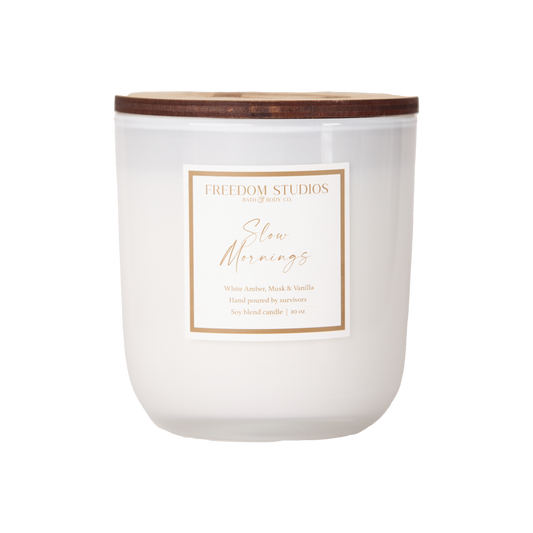 Slow Mornings 10 oz Candle