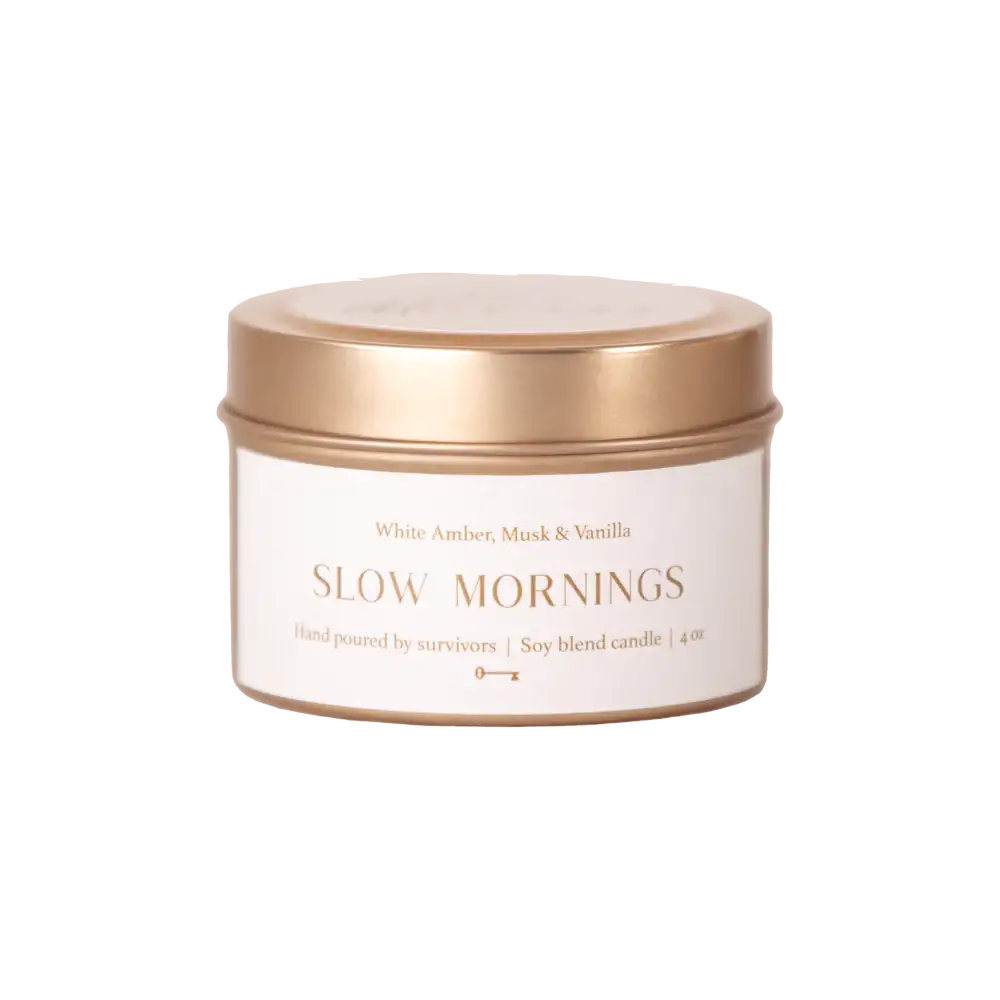 Slow Mornings 4 oz Candle
