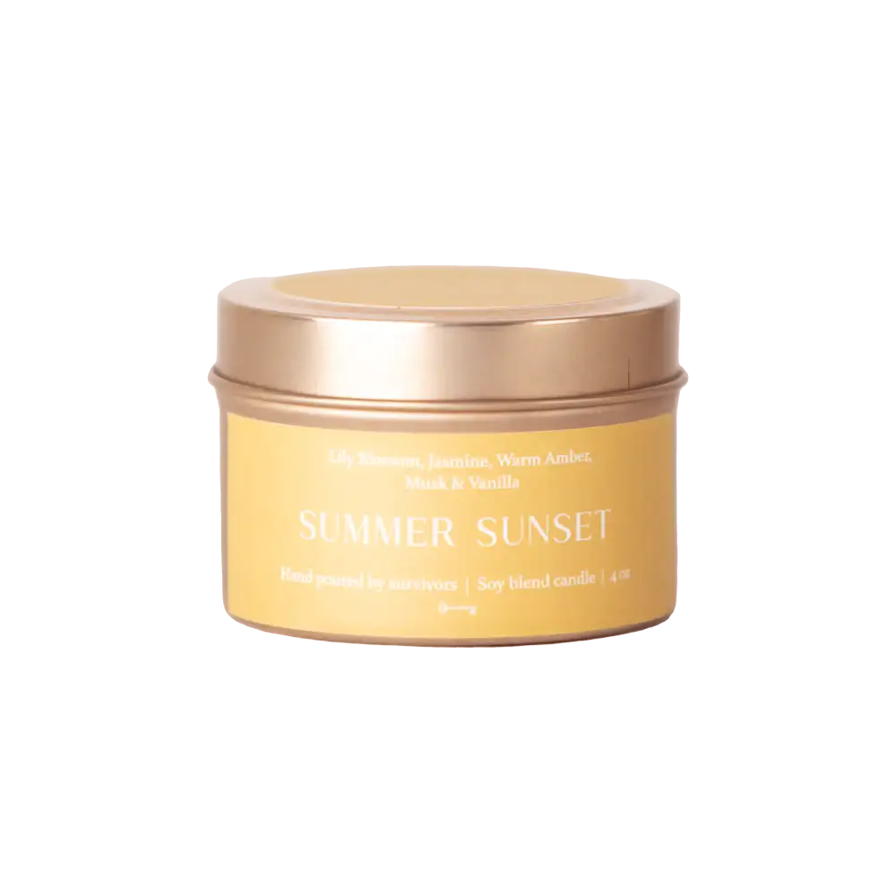 Summer Sunset 4 oz Candle