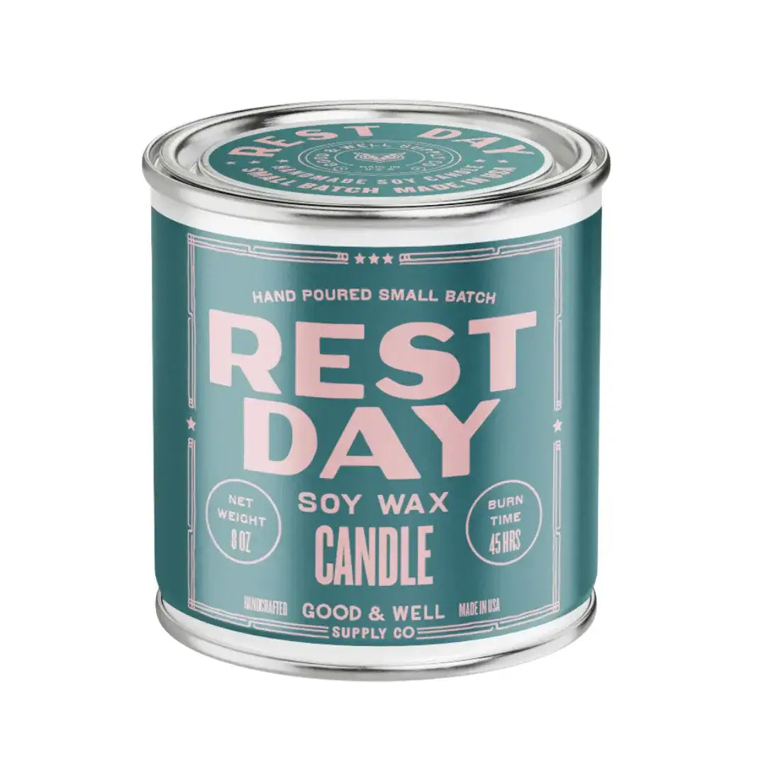 Rest Day Happy Place Candle