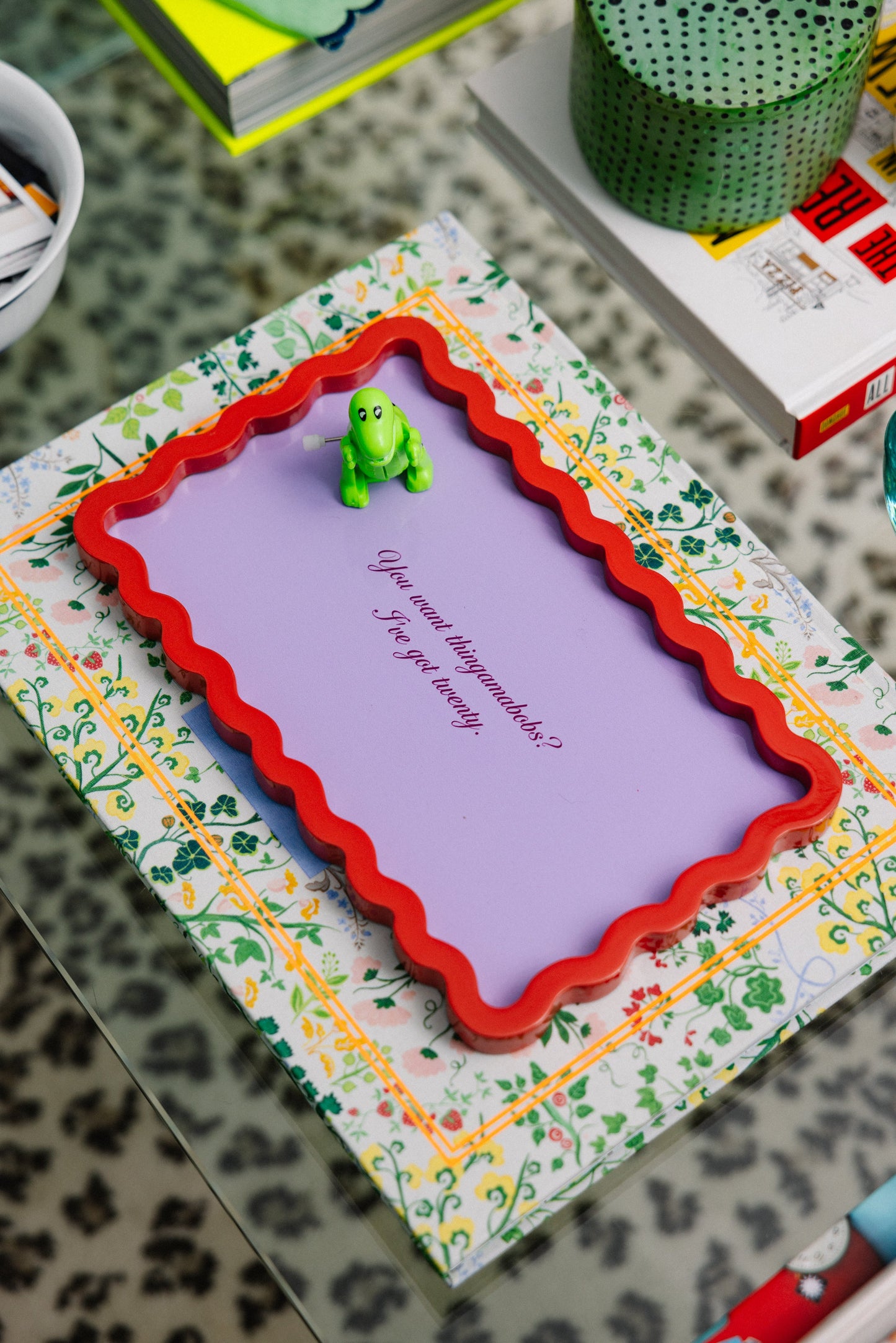 Thingamabobs Lacquer Tray