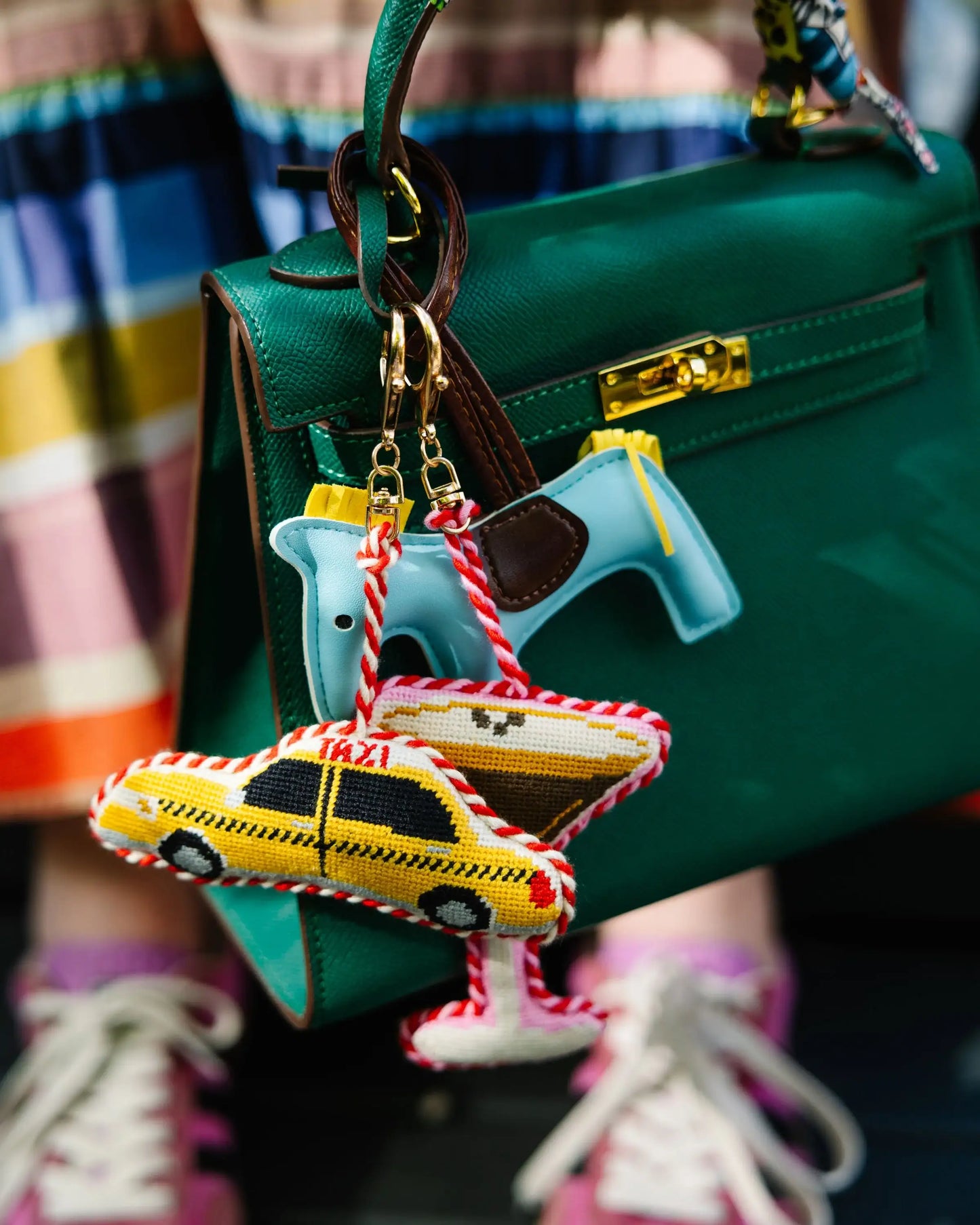 Taxi Cab - Bag Charm