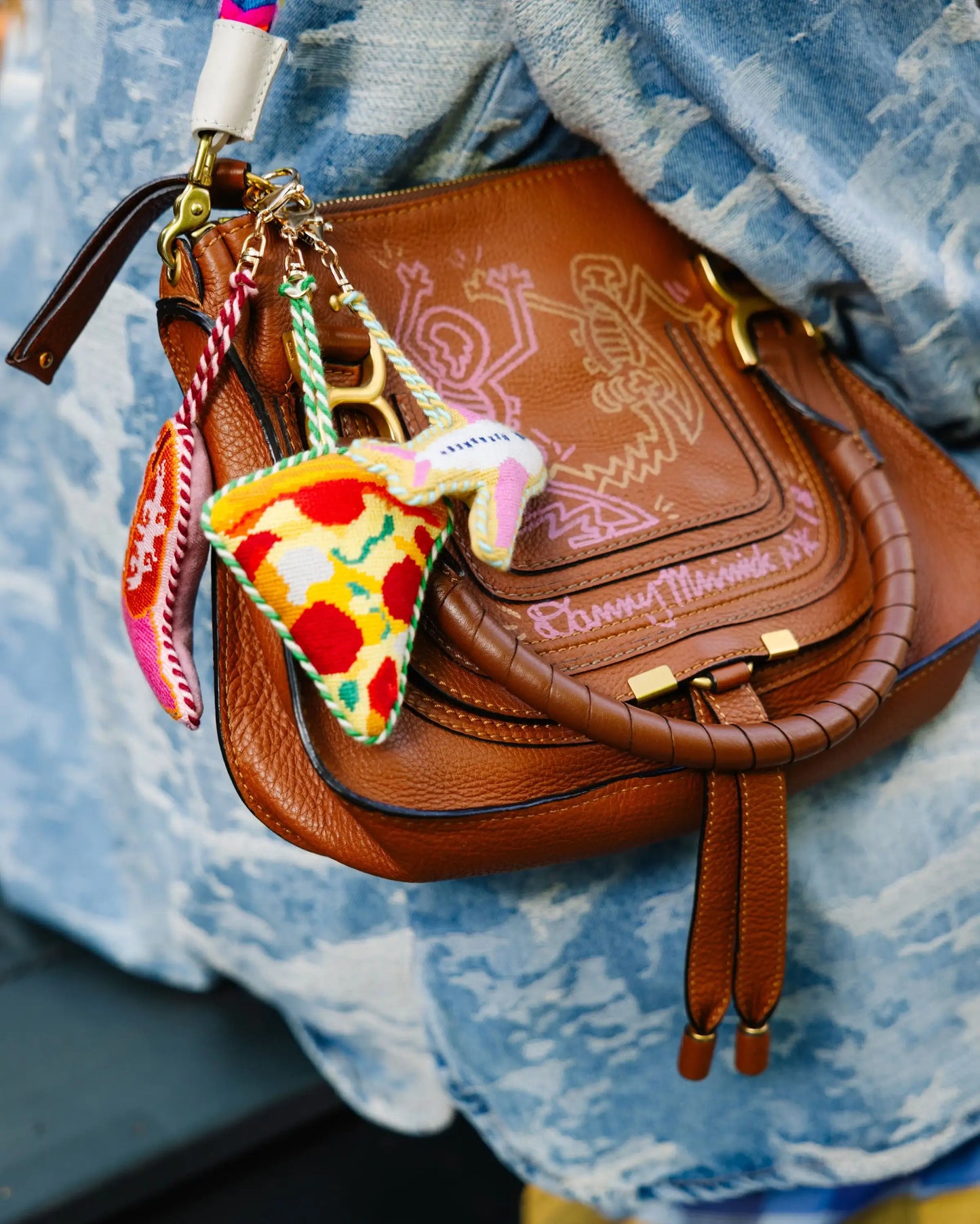 Pizza Slice - Bag Charm