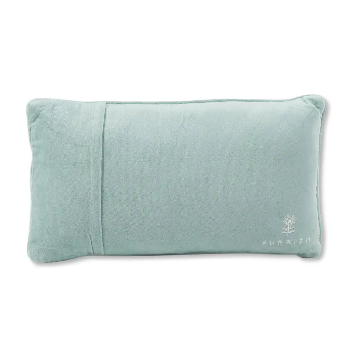 Where the People Aren't Needlepoint Pillow