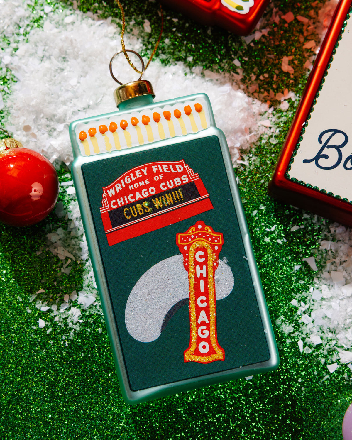 Matchbook Ornament - Chicago