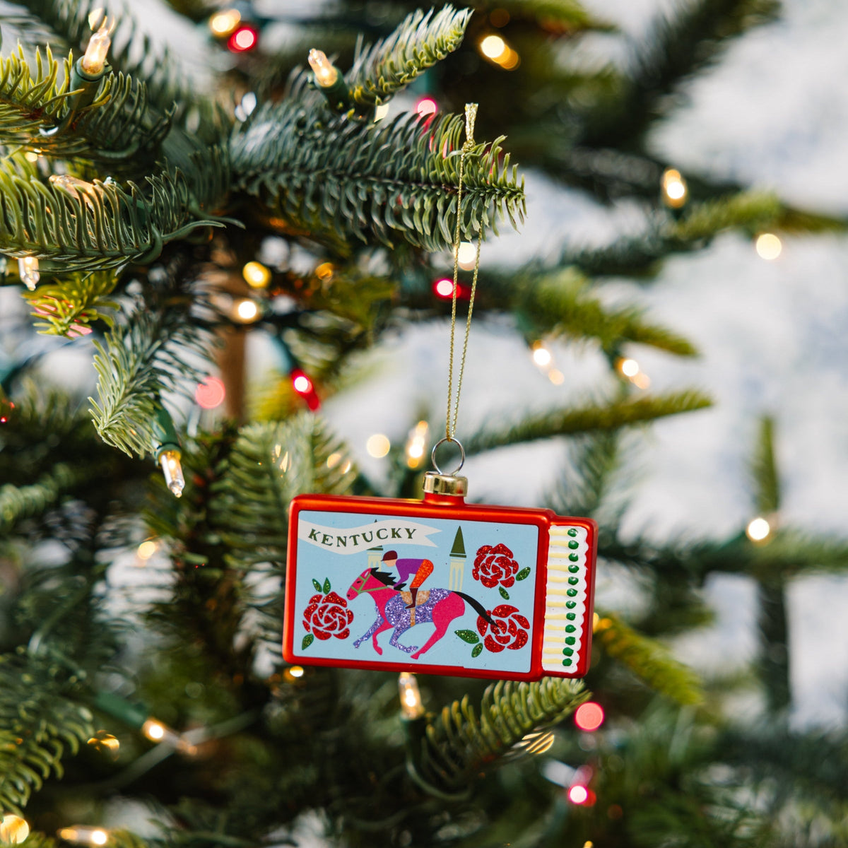 Matchbook Ornament - Kentucky