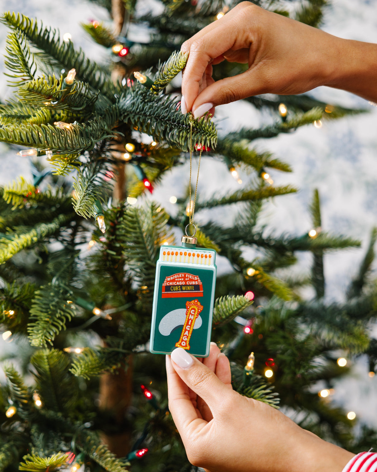 Matchbook Ornament - Chicago