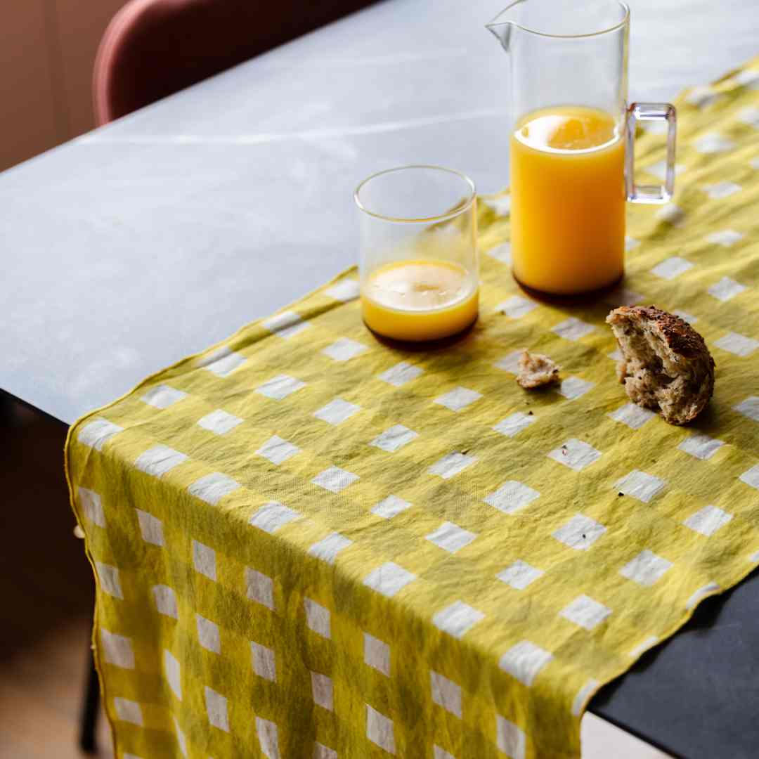 Goldie Home Linen Table Runner