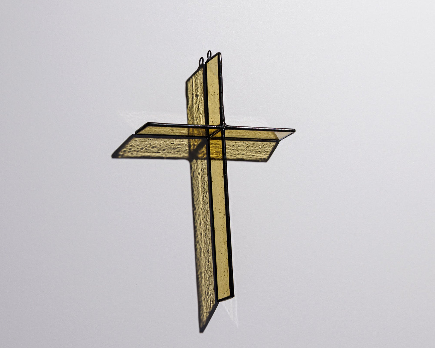 Summer Gold Cross Suncatcher