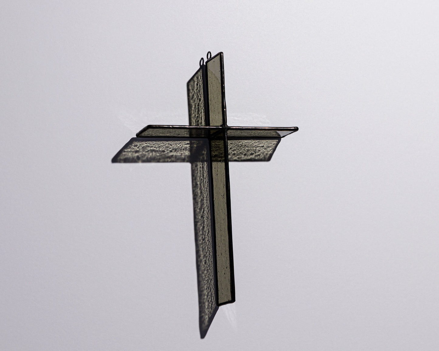 Warm Stone Cross Suncatcher