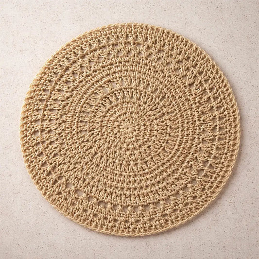 Malibu Handwoven Scallop Placemats