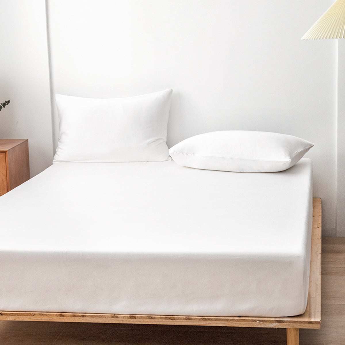 Organic Bamboo Sateen Fitted Sheet