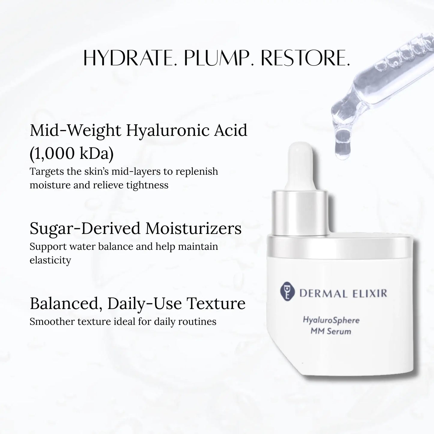 Dermal Elixir HyaluroSphere MM Serum