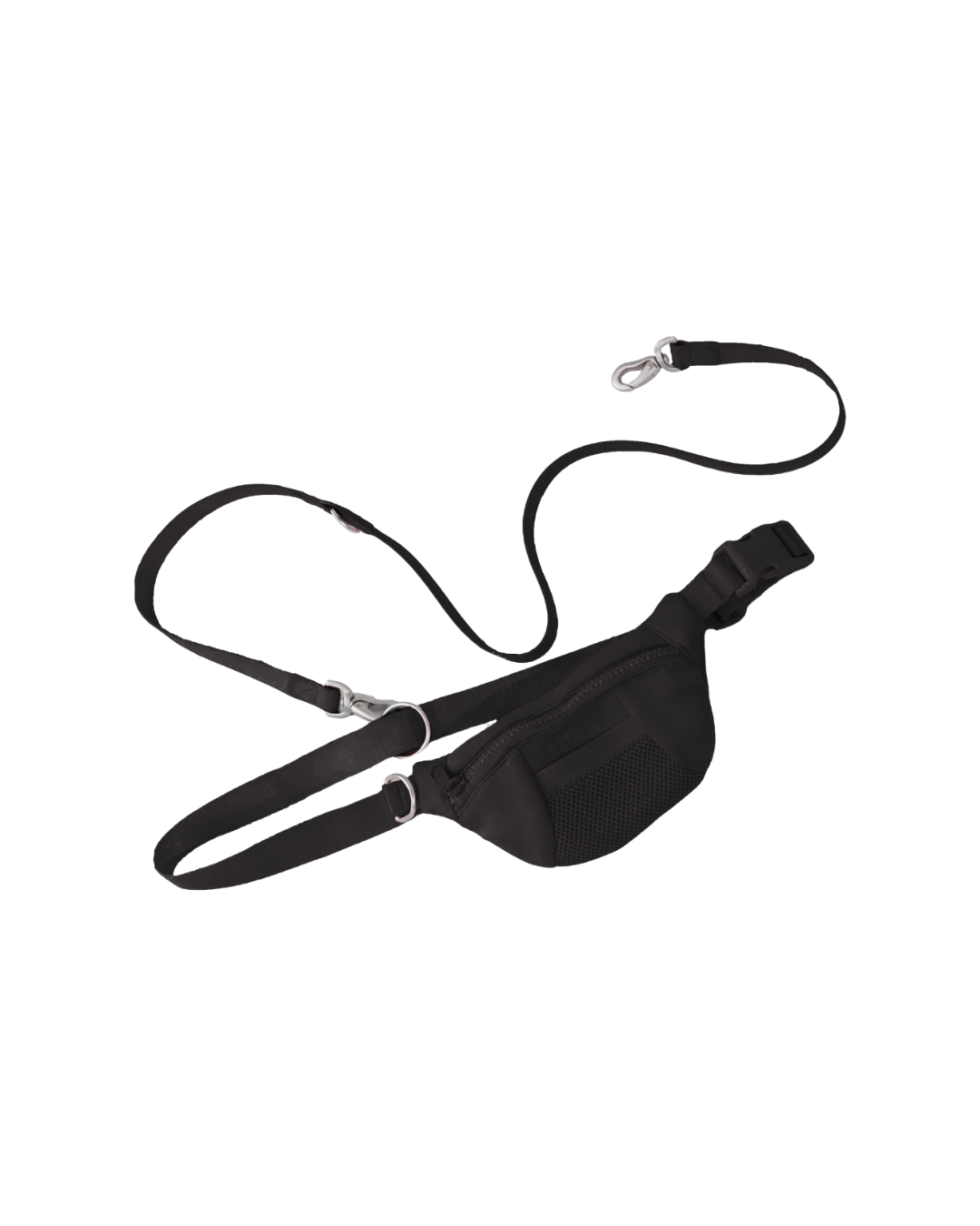 Original Hands-Free Neoprene Dog Walking Bag with 4ft Leash