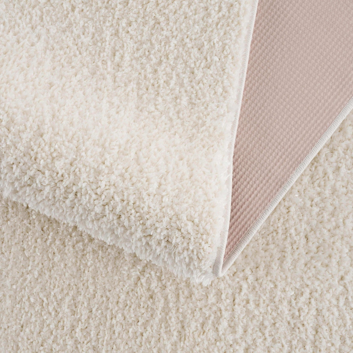 Judy White Washable Area Rug - Clearance
