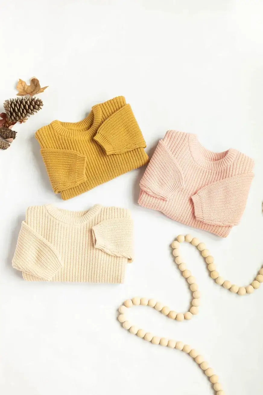 Organic Chunky Knit Sweater