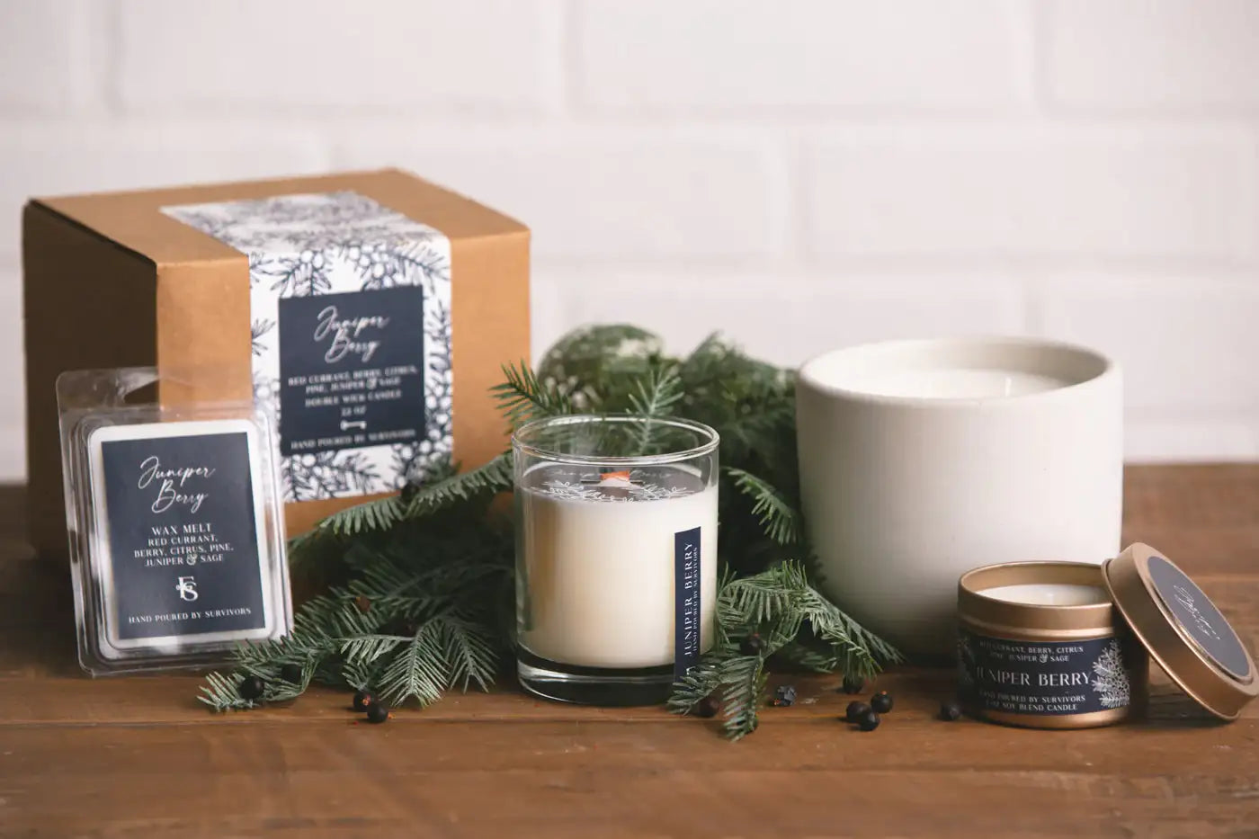 Juniper Berry Tin Candle