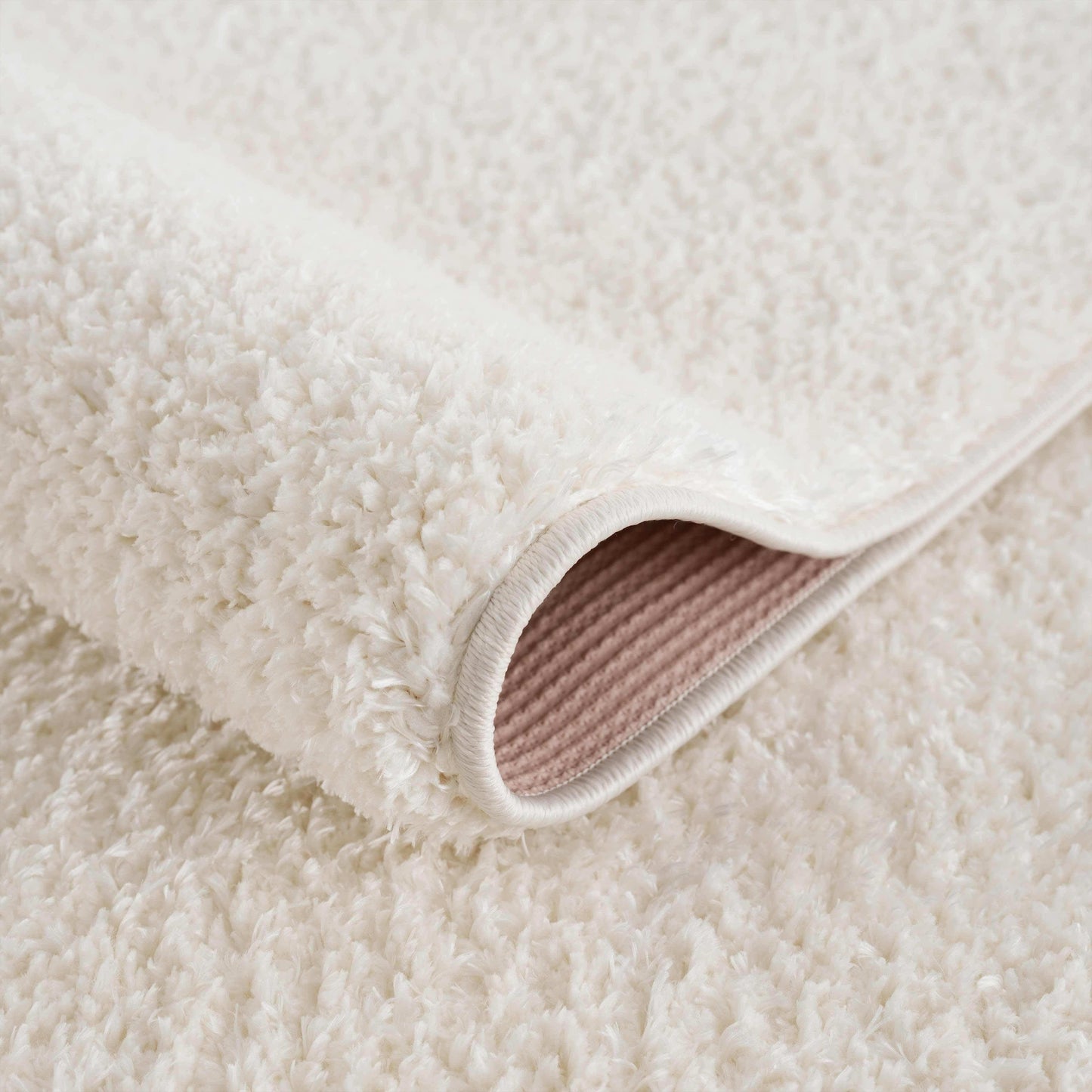 Judy White Washable Area Rug - Clearance