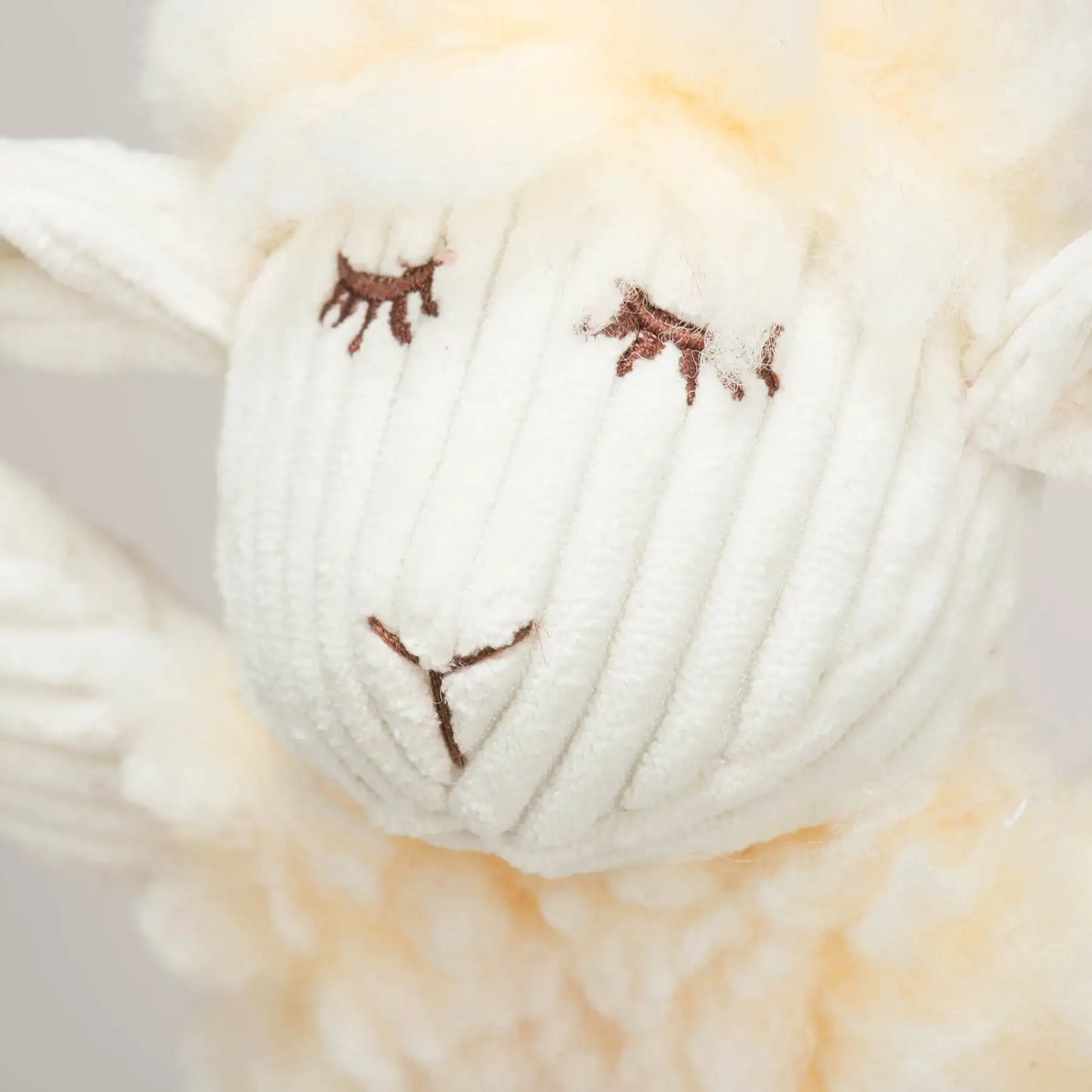 Louise Lamb Fluffer Long & Lovelie™ Durable Plush Dog Toy
