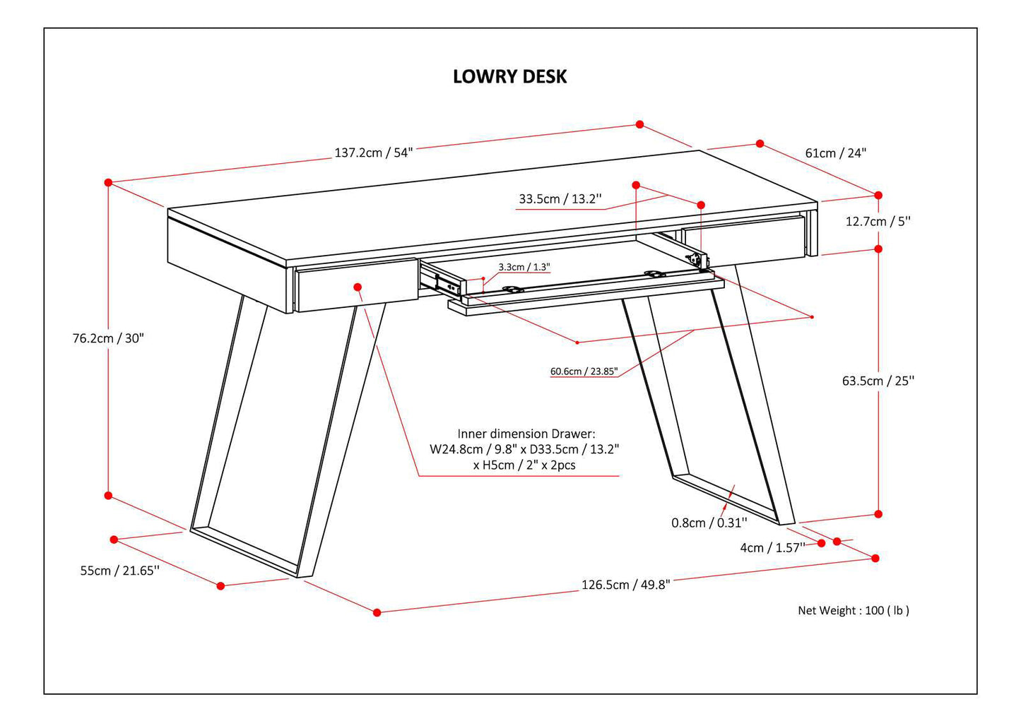 Lowry Desk